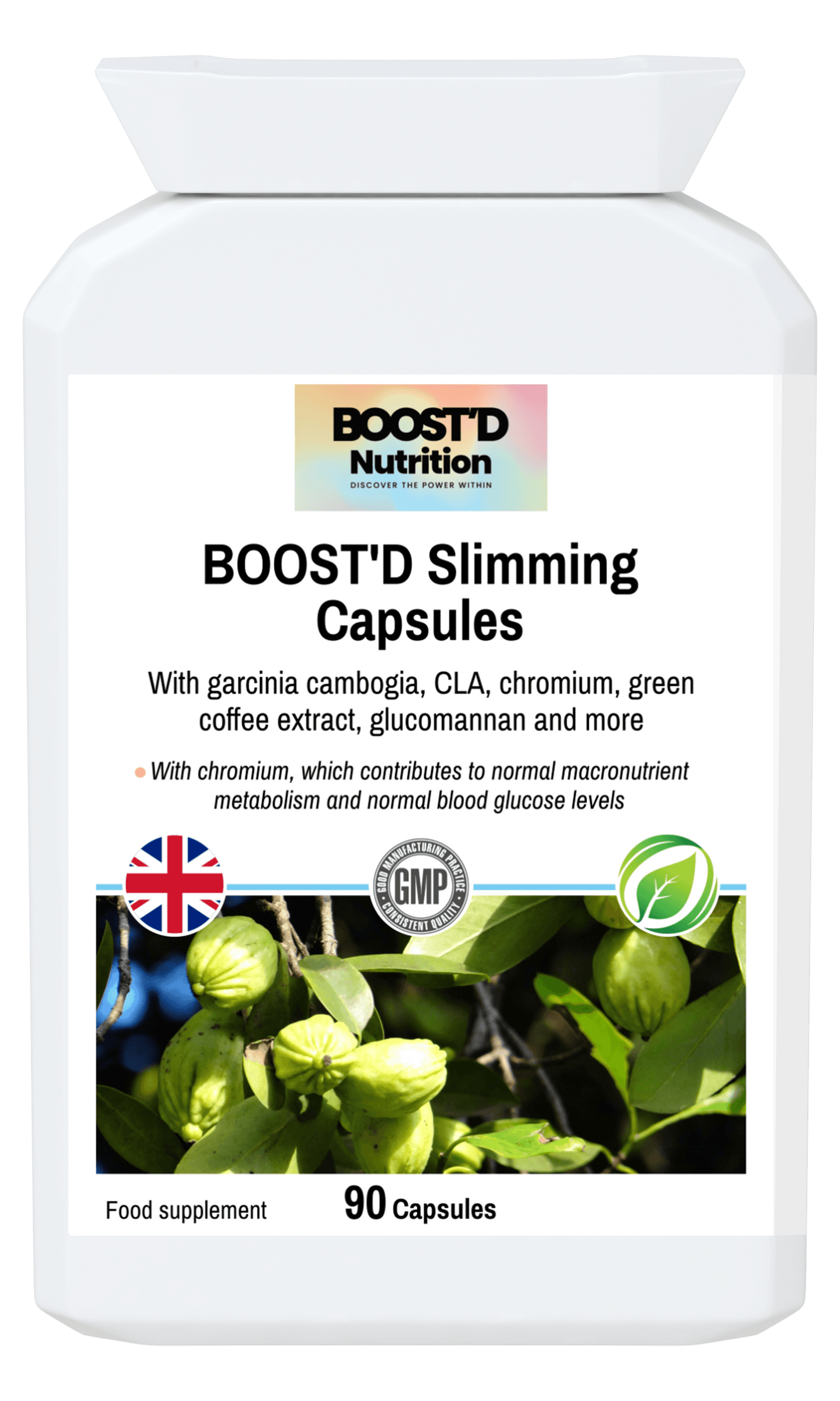 BOOST’D Slimming Capsules (90) - BOOSTD Nutrition -