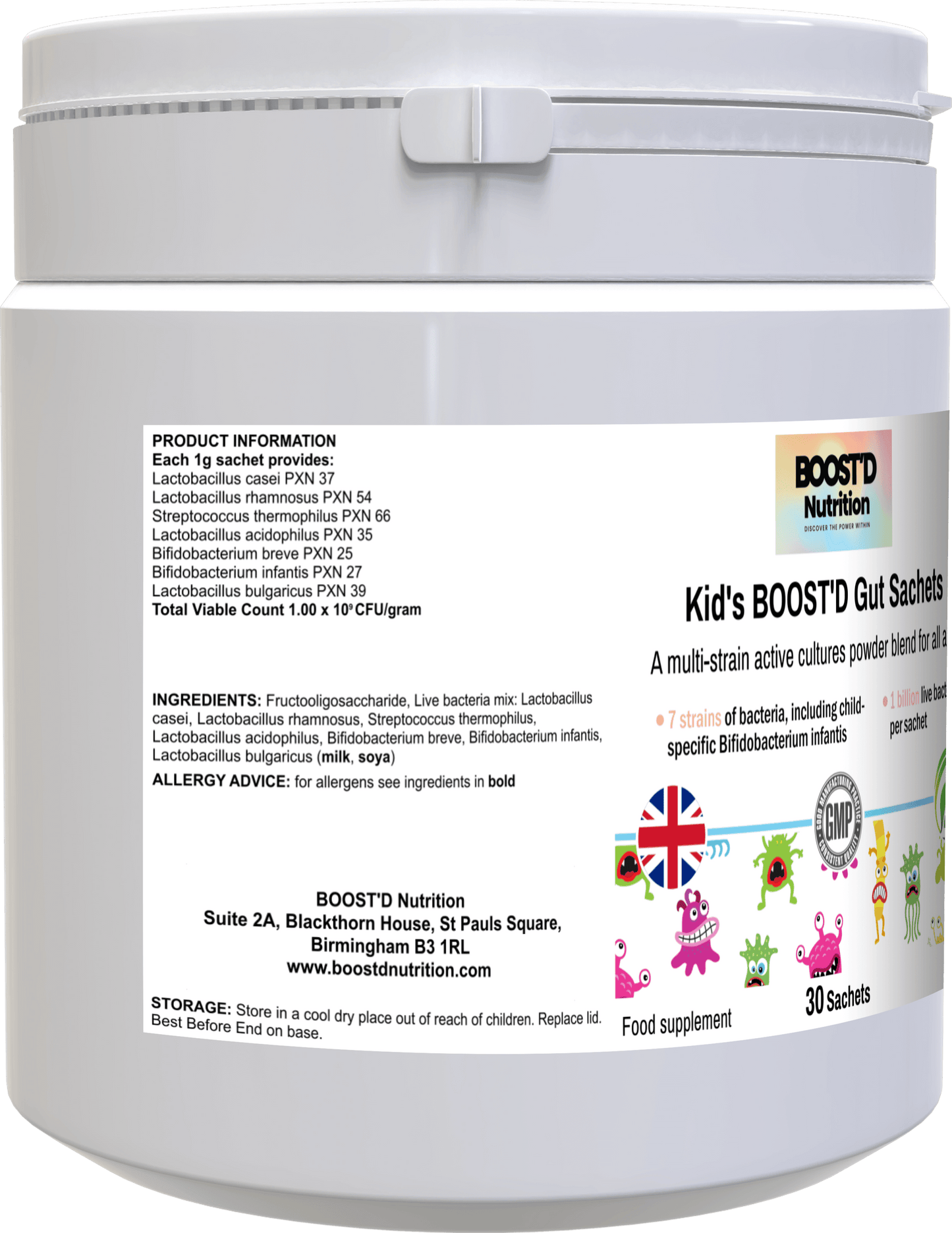 Kids’s BOOST’D Gut Sachets - BOOSTD Nutrition -