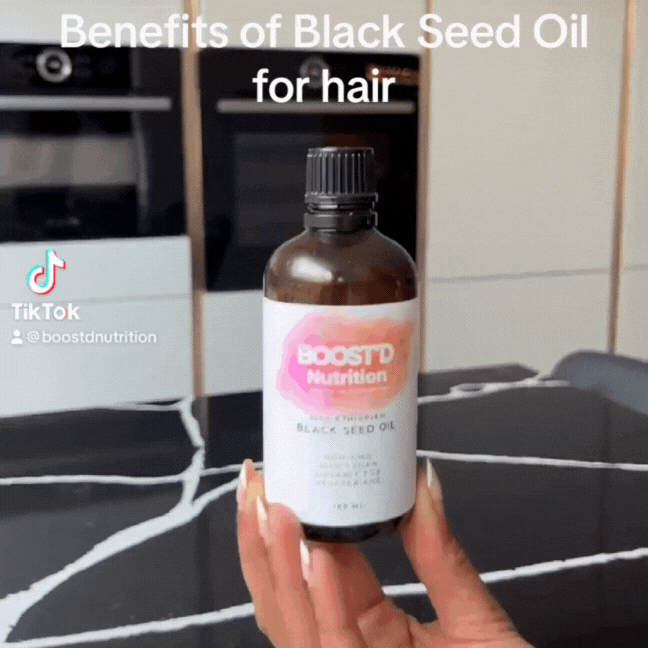BOOST’D Black Seed Oil (100ml)