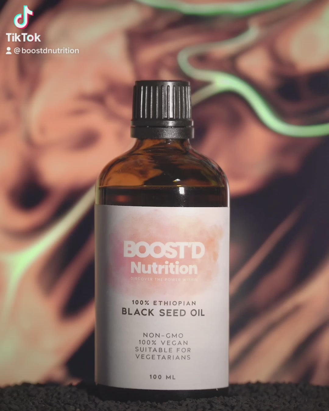 BOOST’D Black Seed Oil (100ml) - BOOSTD Nutrition - black seed oil, black seeds, black seed, nigella sativa, nigella