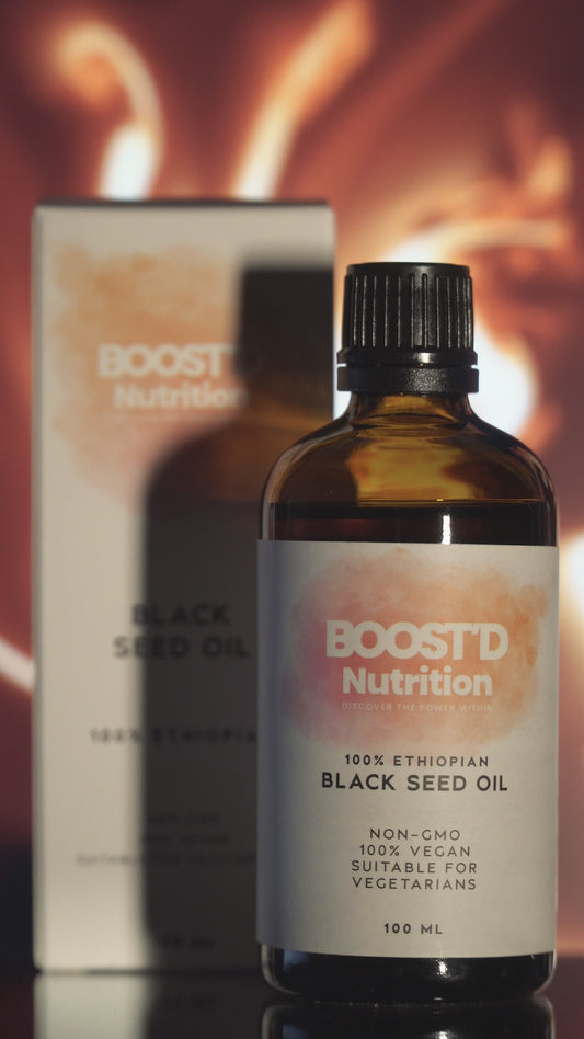 BOOST’D Black Seed Oil (100ml) - BOOSTD Nutrition - black seed oil, black seeds, black seed, nigella sativa, nigella