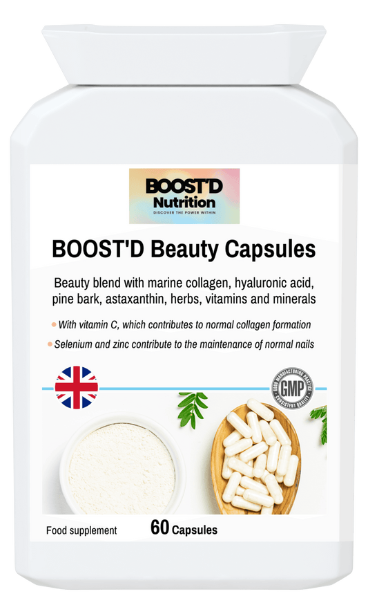 BOOST’D Beauty Capsules (60) - BOOSTD Nutrition -