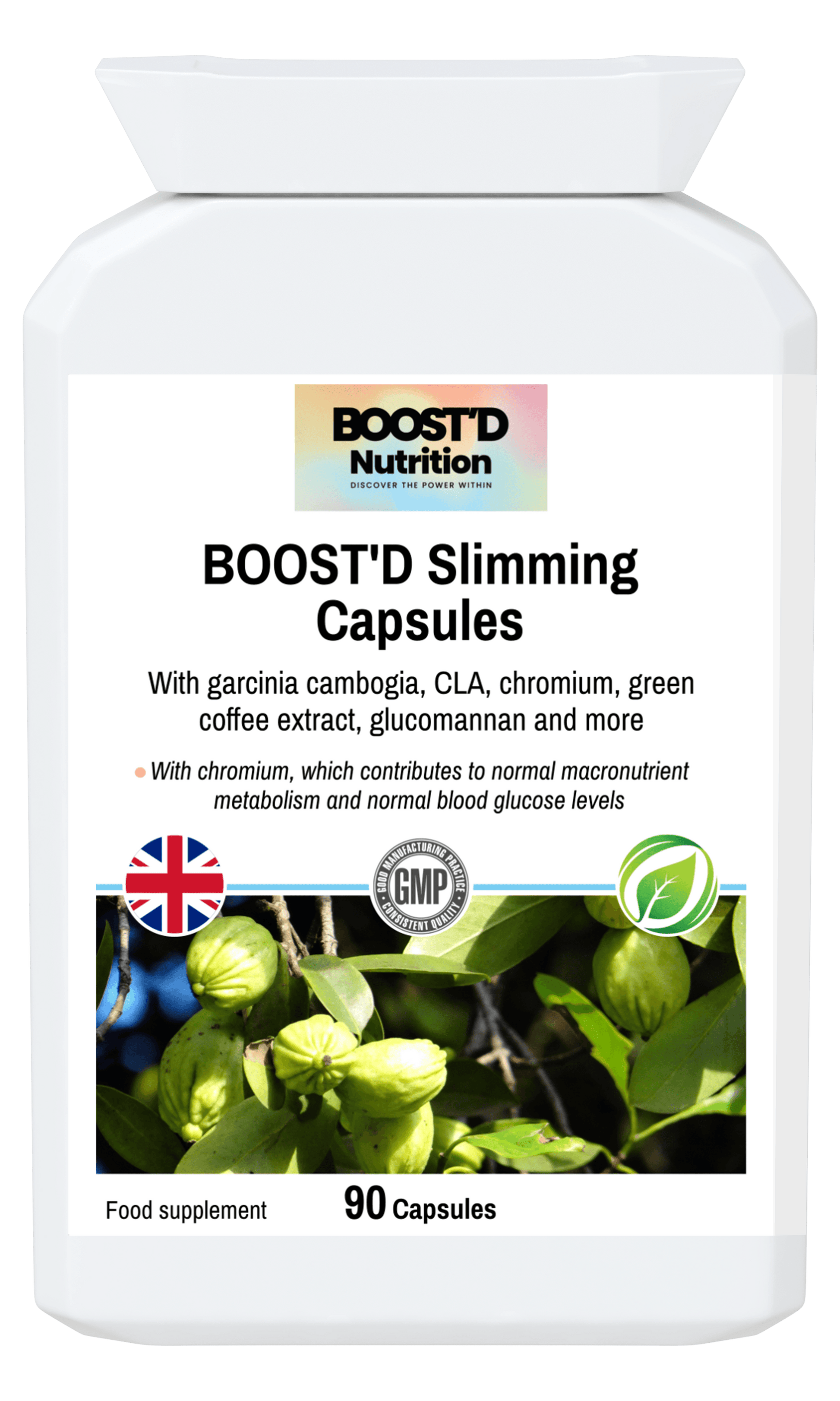 BOOST’D Slimming Capsules (90) - BOOSTD Nutrition -