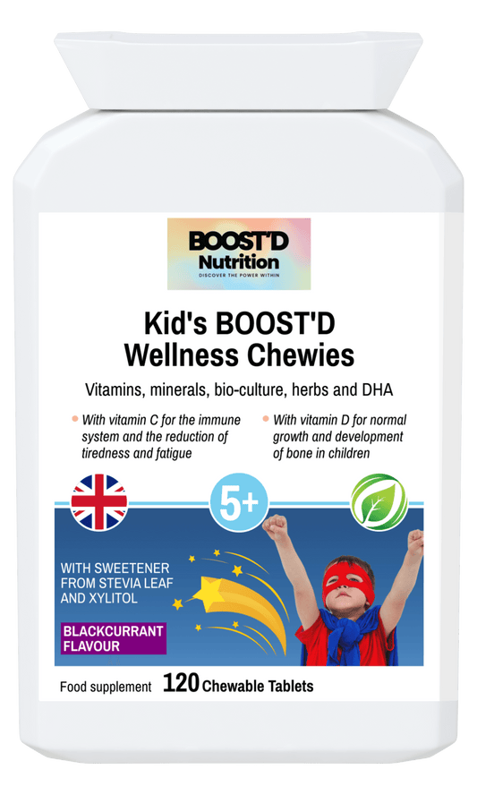 Kids’s BOOST’D Wellness Chewies (120) - BOOSTD Nutrition -