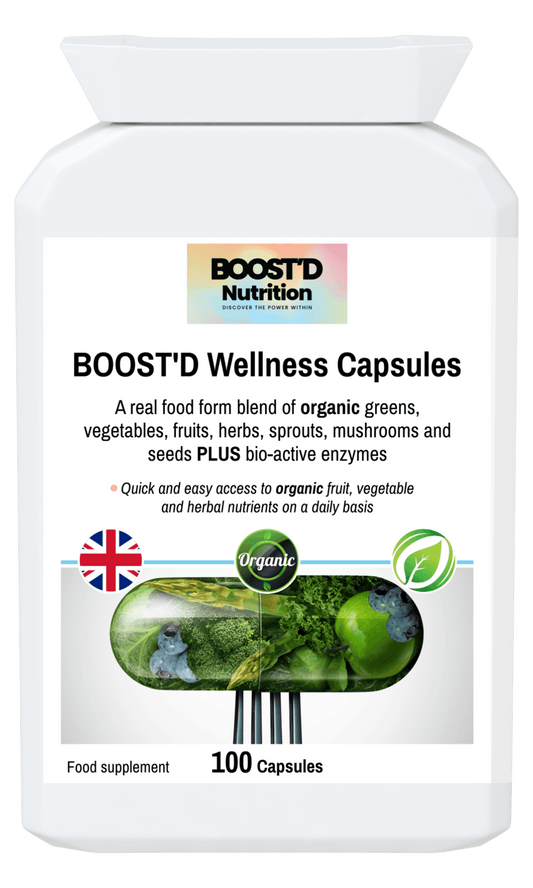 BOOST'D Wellness Capsules (100) - BOOSTD Nutrition -