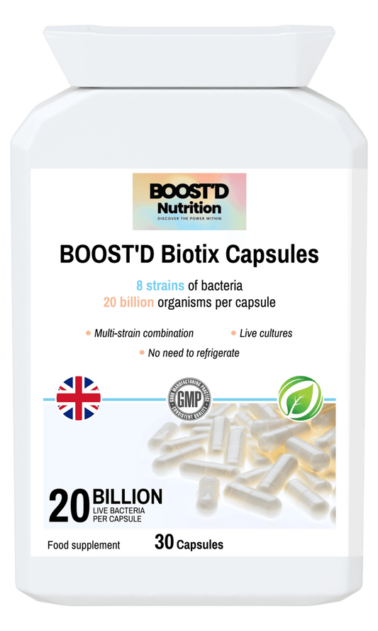 BOOST'D Biotix Capsules (30) - BOOSTD Nutrition -