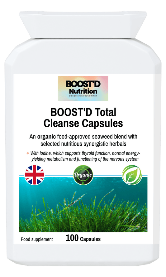 BOOST'D Total Cleanse Capsules (100) - BOOSTD Nutrition -